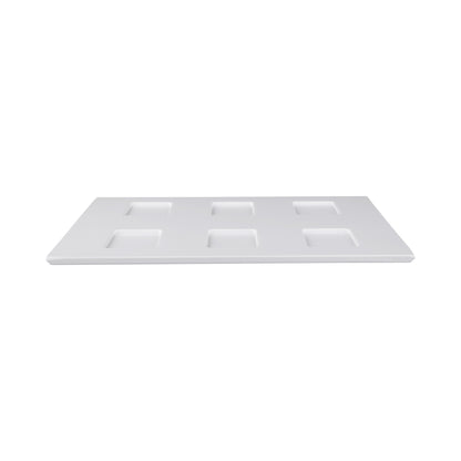 Melamine Ramekin Base Plate - White