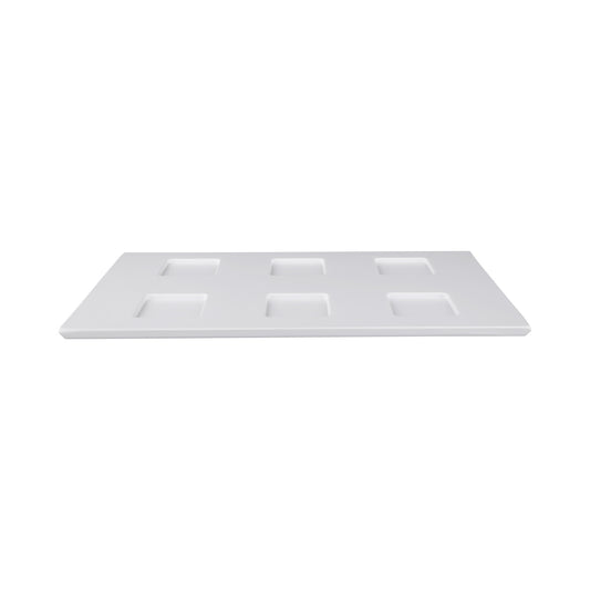 Melamine Ramekin Base Plate - White