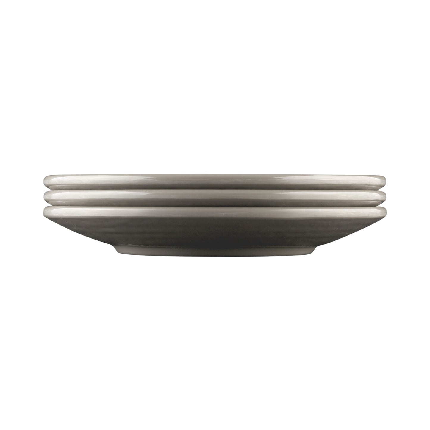 Melamine Round Pebble Plate - Mushroom