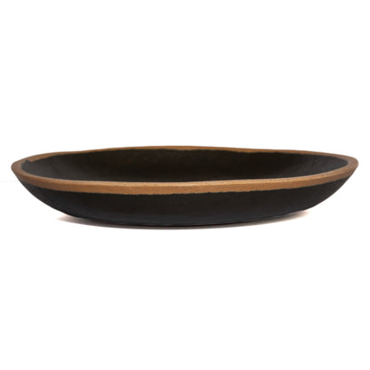 8.3" Brown, Melamine, Small Round Coupe Salad Plate, G.E.T. Pottery Market Glazed (12 Pack)