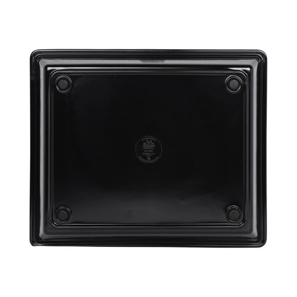 Melamine Rectangular Bowl - Black