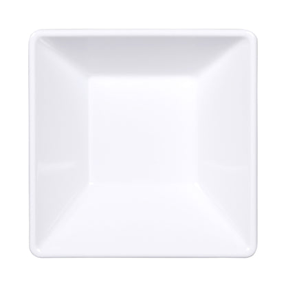 Melamine Square Bowl - White