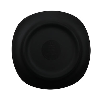 5" Melamine, Black, Square Side/Bread Plate, G.E.T Nara (12 Pack)