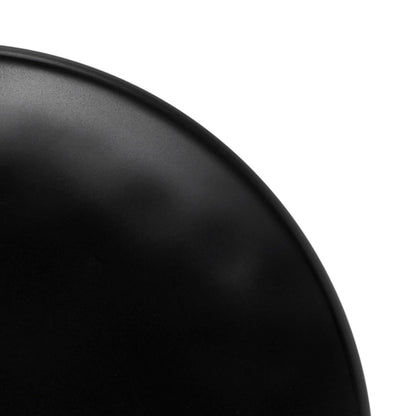Melamine Round Plate - Black