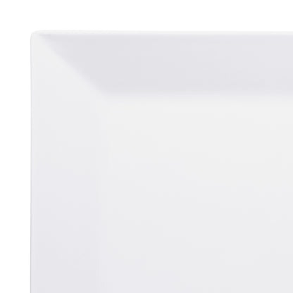 Melamine Rectangular Platter - White