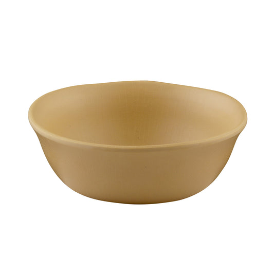 Melamine Round Bowl - Rattan