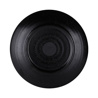 Melamine Round Plate - Black