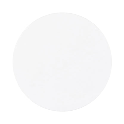 Melamine Round Flat Plate (Fits M5P Pedestal) - White