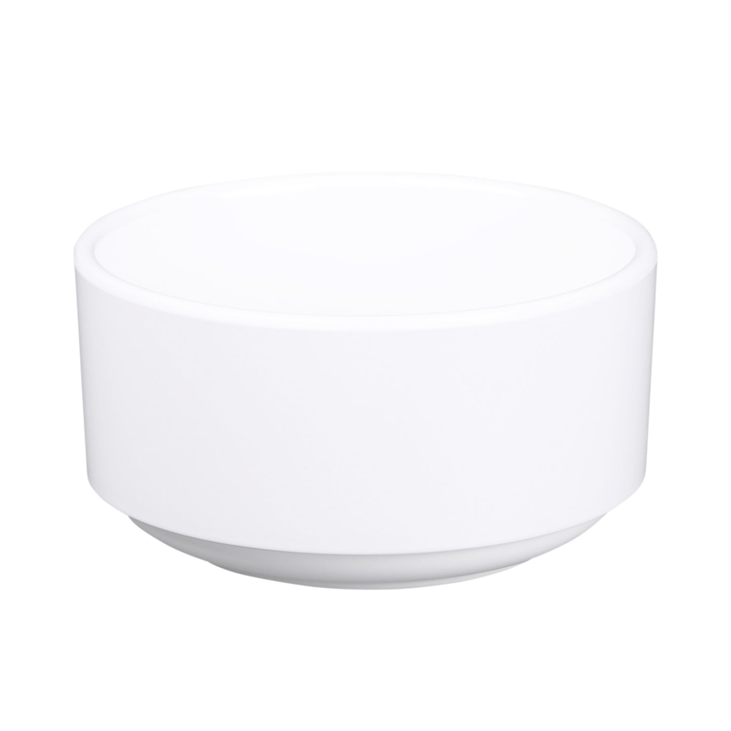 Melamine Cup w/ No Handles - White