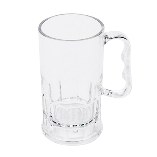 10 oz. (10 oz. Rim-Full), 2.75" (4" w/Handle) Beer Mug, 5" Tall  (Set of 4 ea.)