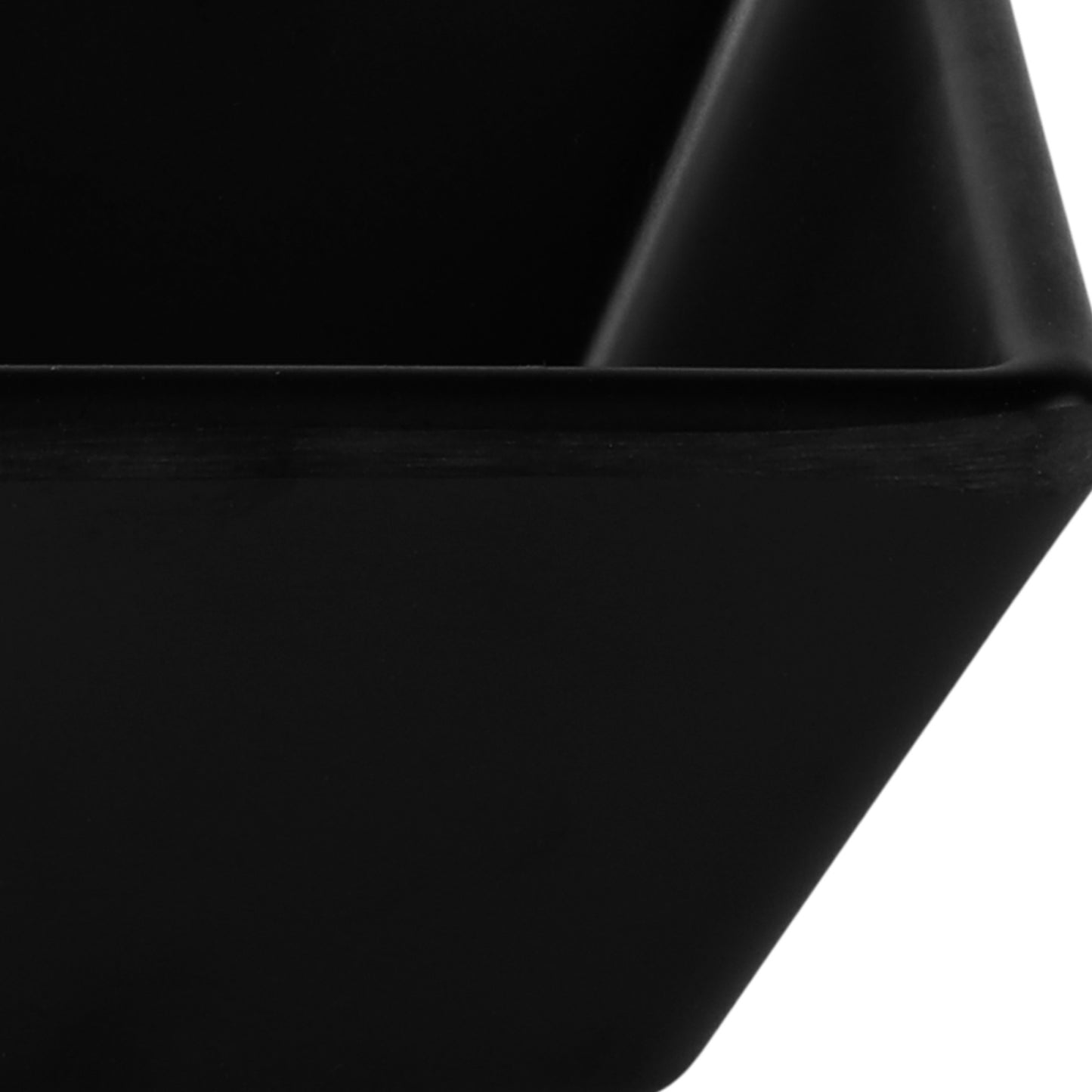 Melamine Square Ramekin - Black