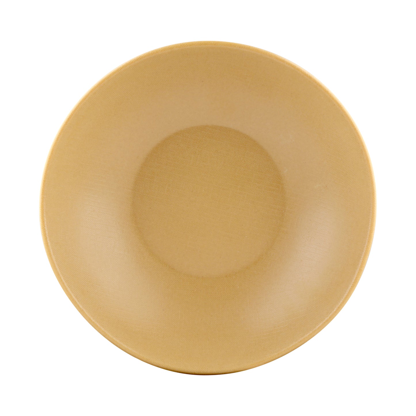 Melamine Round Bowl - Rattan