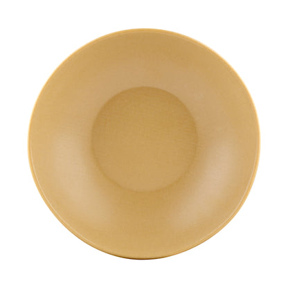 Melamine Round Bowl - Rattan