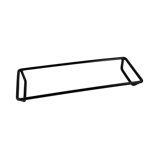Melamine Rubber Coated Steel Rack - Black