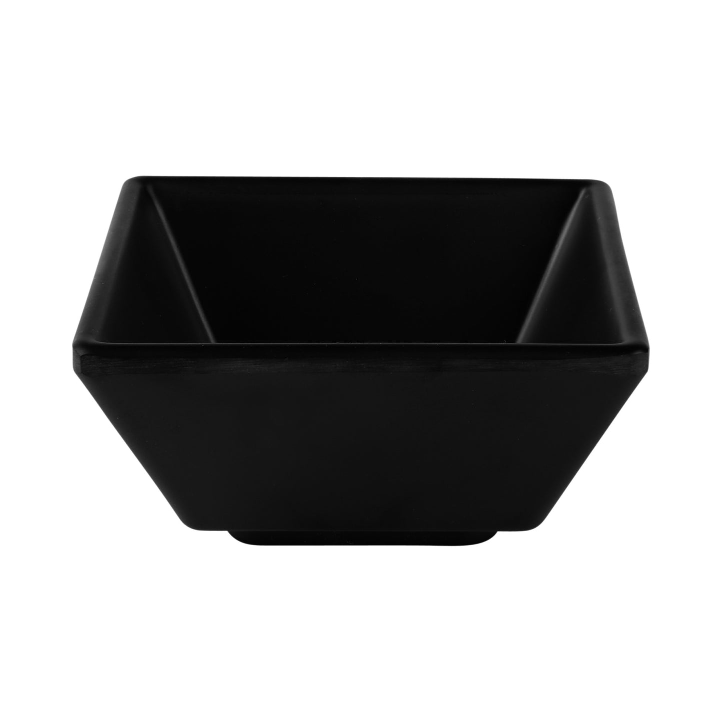 Melamine Square Ramekin - Black