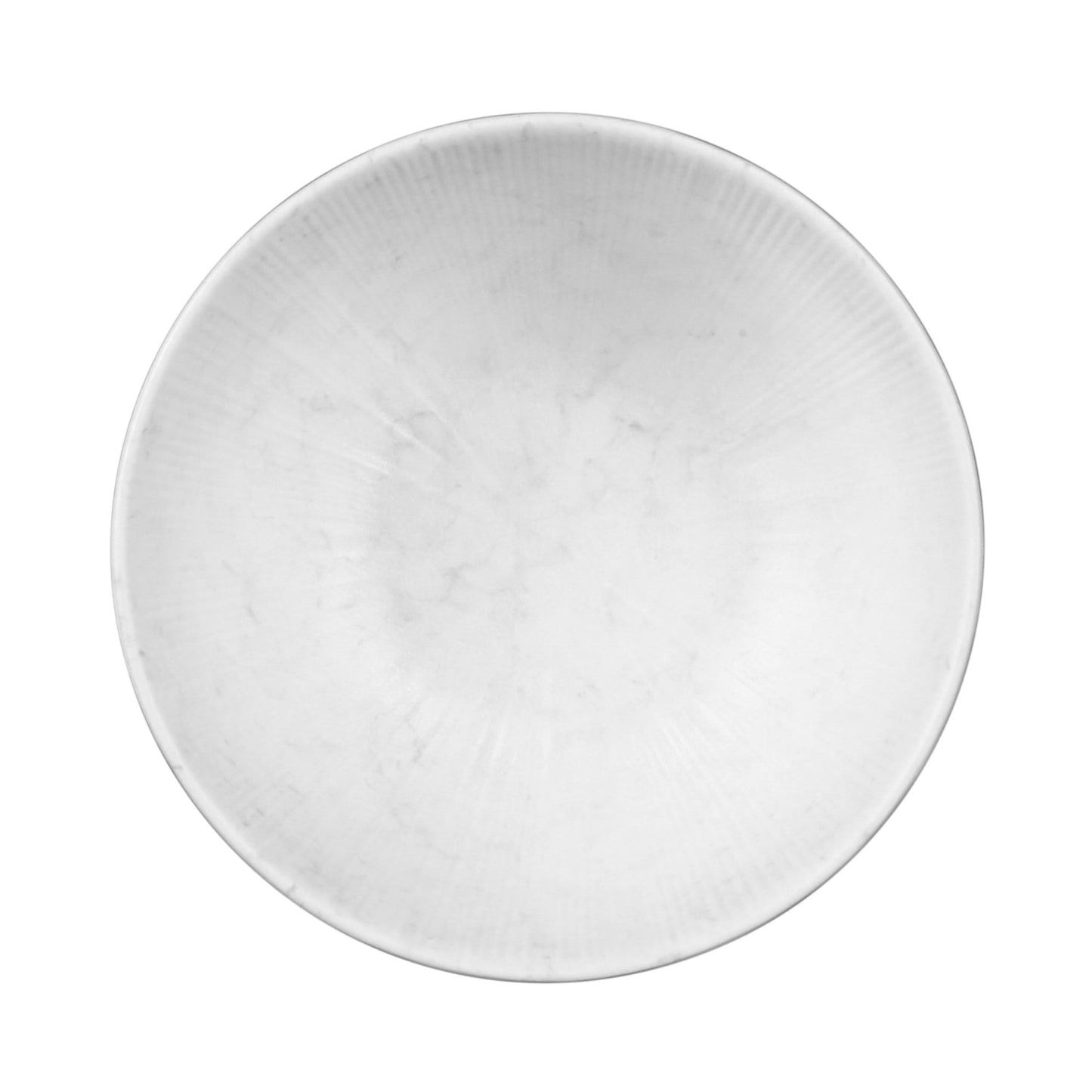 Melamine Round Bowl - Gray Marble