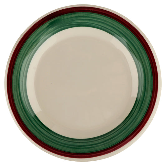 6.5" Wide Rim Plate (12 Pack)