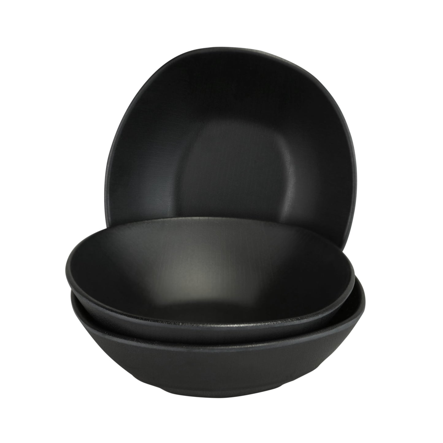 Melamine Irregular Bowl - Black