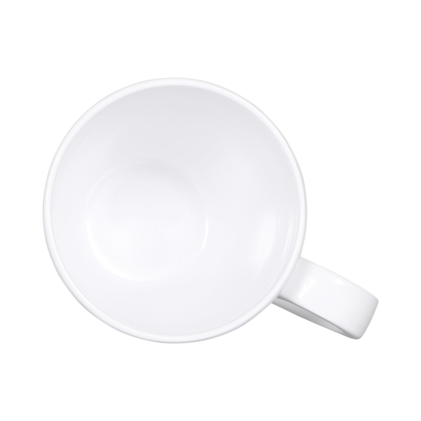 Melamine Mug w/ Handle - White