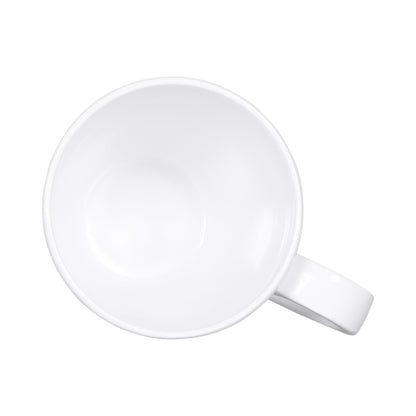 Melamine Mug w/ Handle - White