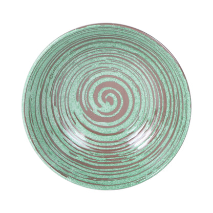Melamine Round Bowl - Stardust Green
