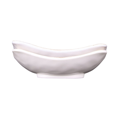 Melamine Square Bowl - Taupe Design