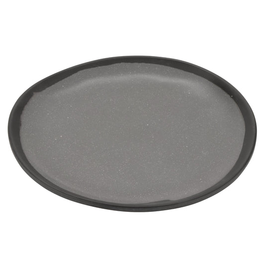 7" Speckled Gray, Melamine, Bread Plate, G.E.T. Pottery Market Matte (12 Pack)