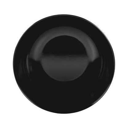 Melamine Large Round Bowl - Black