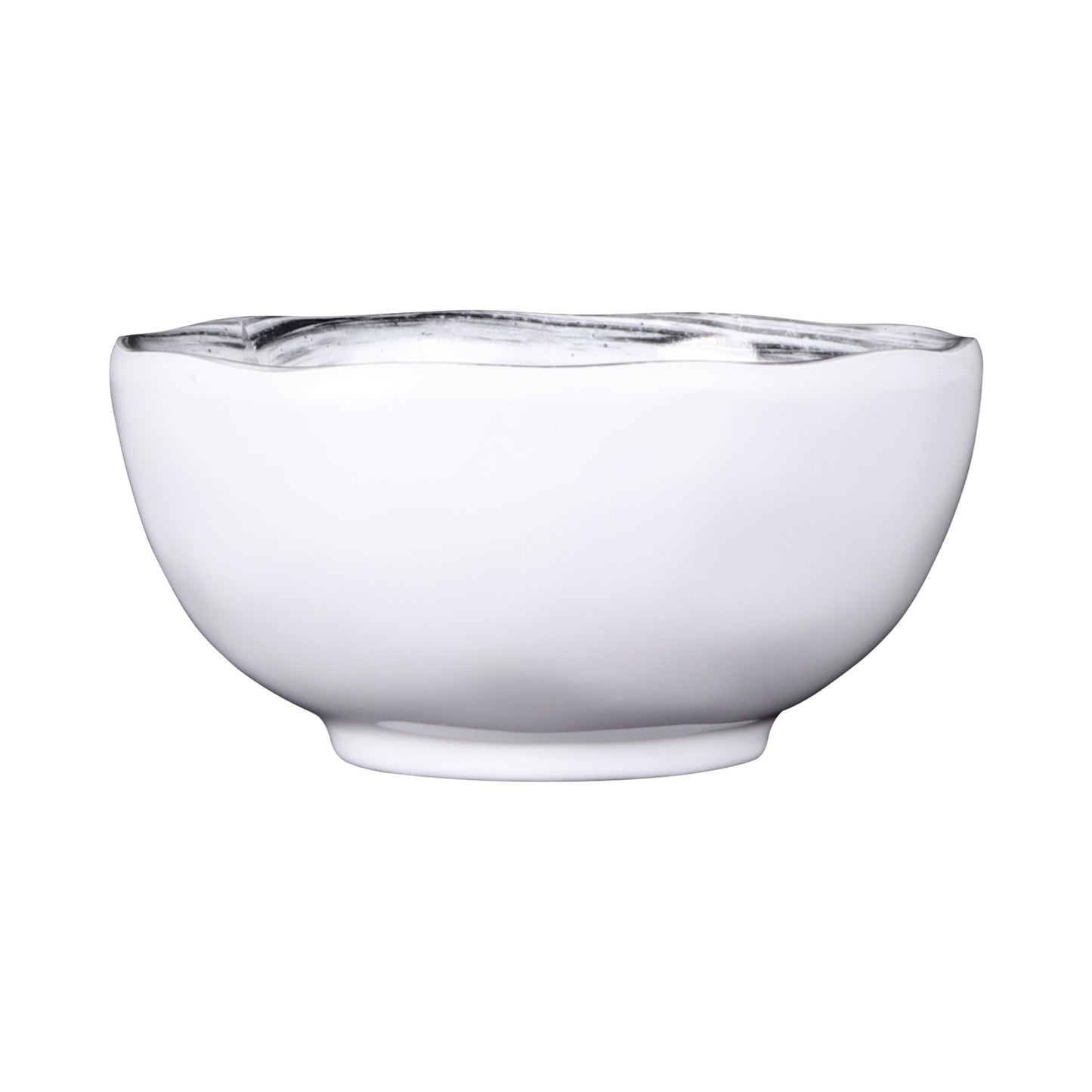 Melamine Round Bowl - Black Design