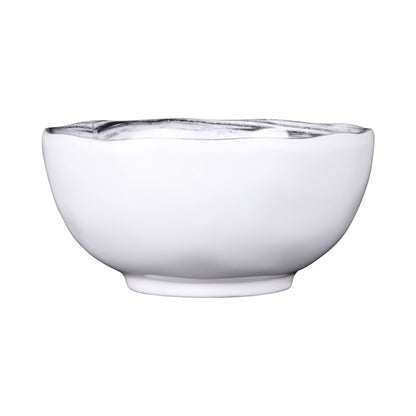 Melamine Round Bowl - Black Design