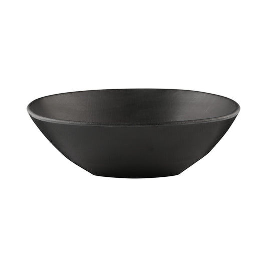 Melamine Irregular Bowl - Black