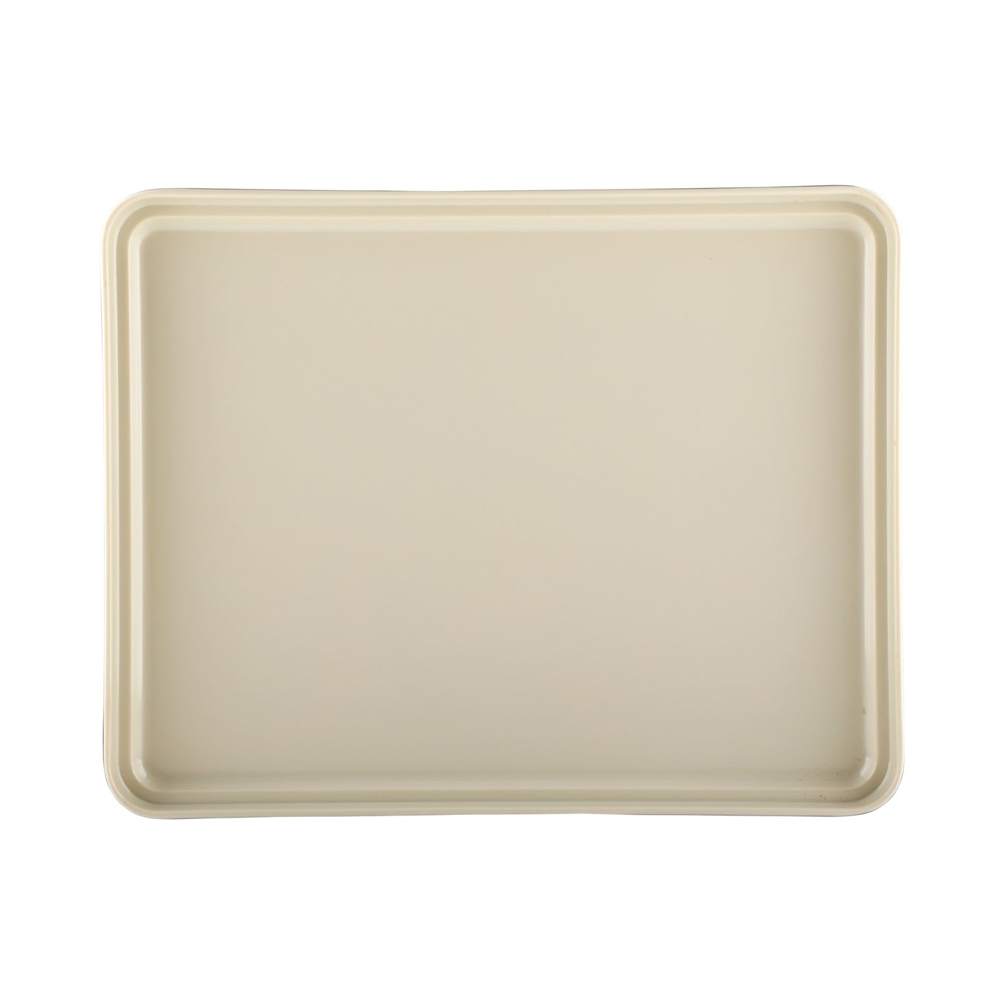 Melamine Two Tone Bento Box Lid - Ebony Outside, Sand Inside