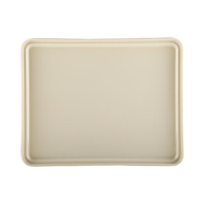 Melamine Two Tone Bento Box Lid - Ebony Outside, Sand Inside