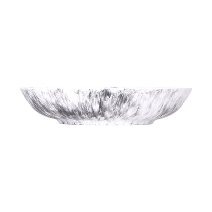 Melamine Round Coupe Bowl - Black Marble