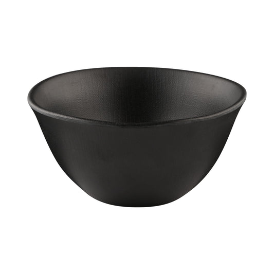 Melamine Round Bowl - Black