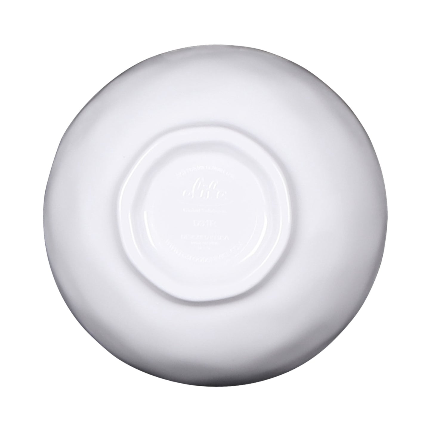 Melamine Round Bowl - Black Design