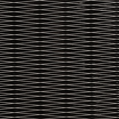 Melamine Rectangular Plate - White w/ Black Decal