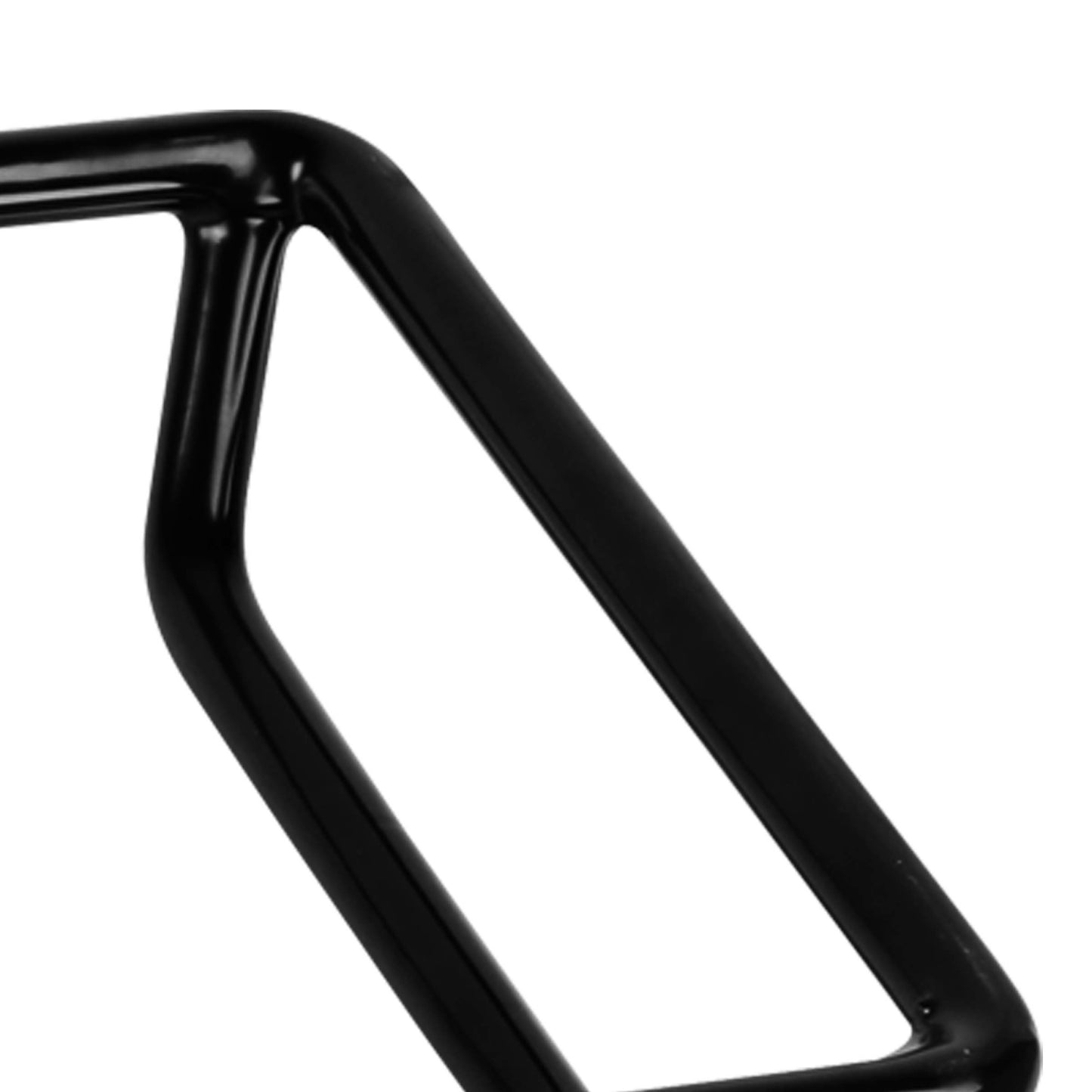 Melamine Rubber Coated Steel Rack - Black