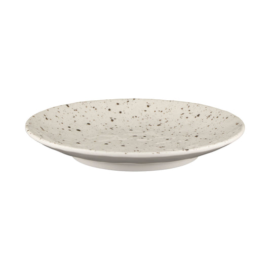 Melamine Round Plate - Chocolate Chip