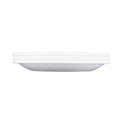 Melamine Round Coupe Platter - White