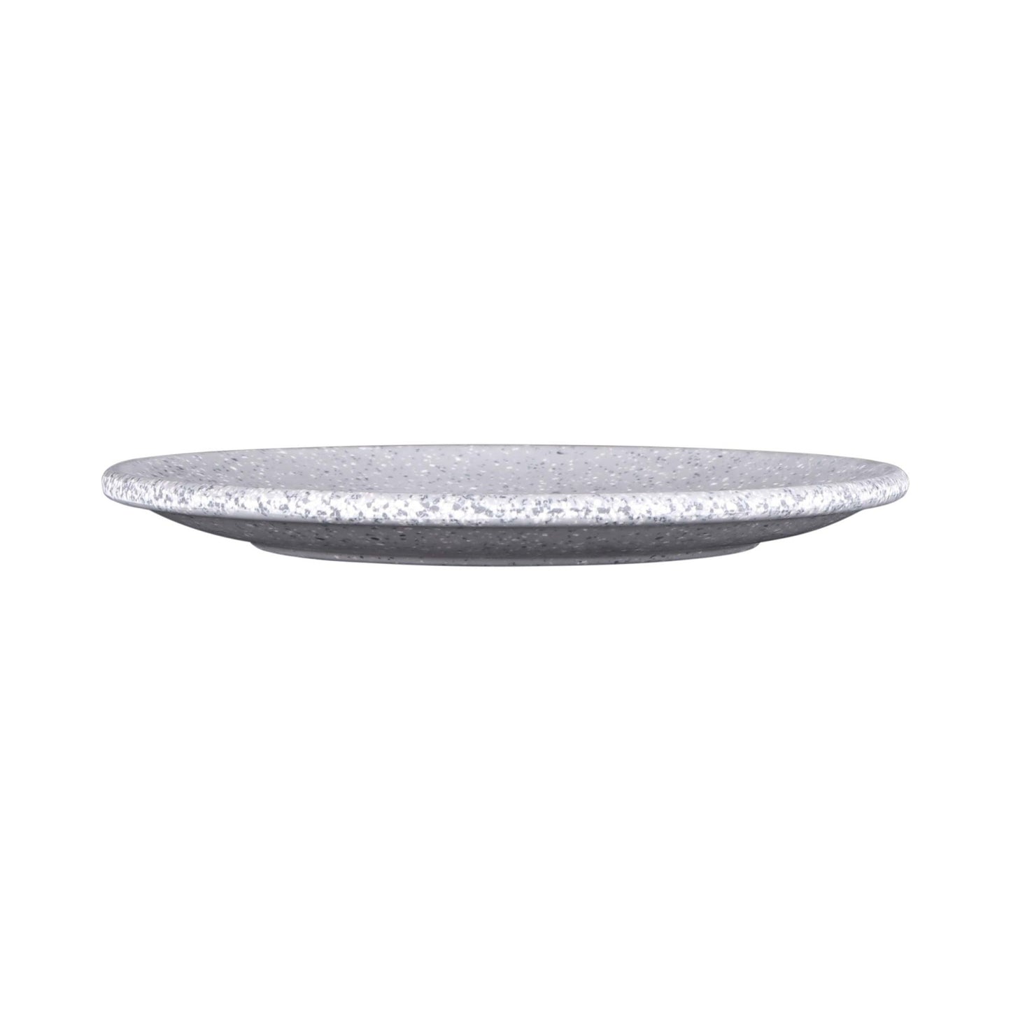 Melamine Round Plate - Granite Stone