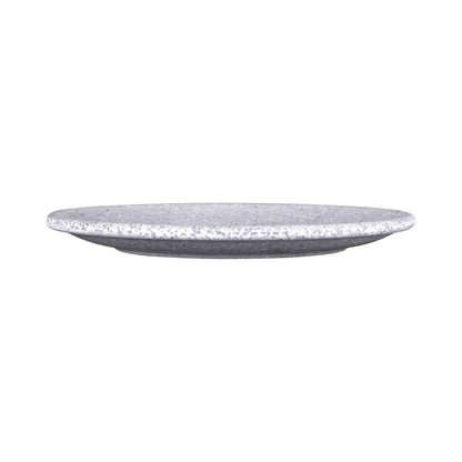 Melamine Round Plate - Granite Stone