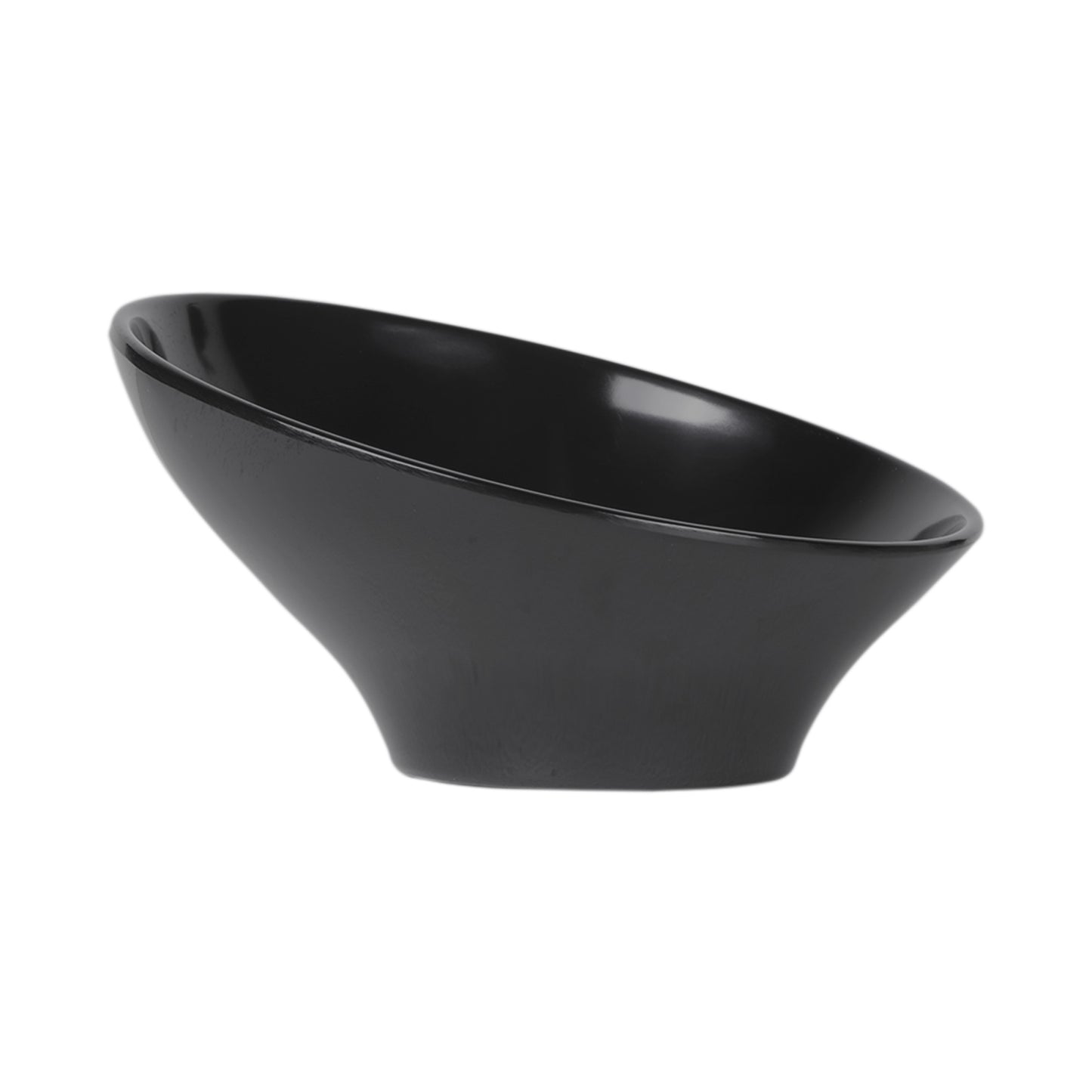 Melamine Round Bowl - Black