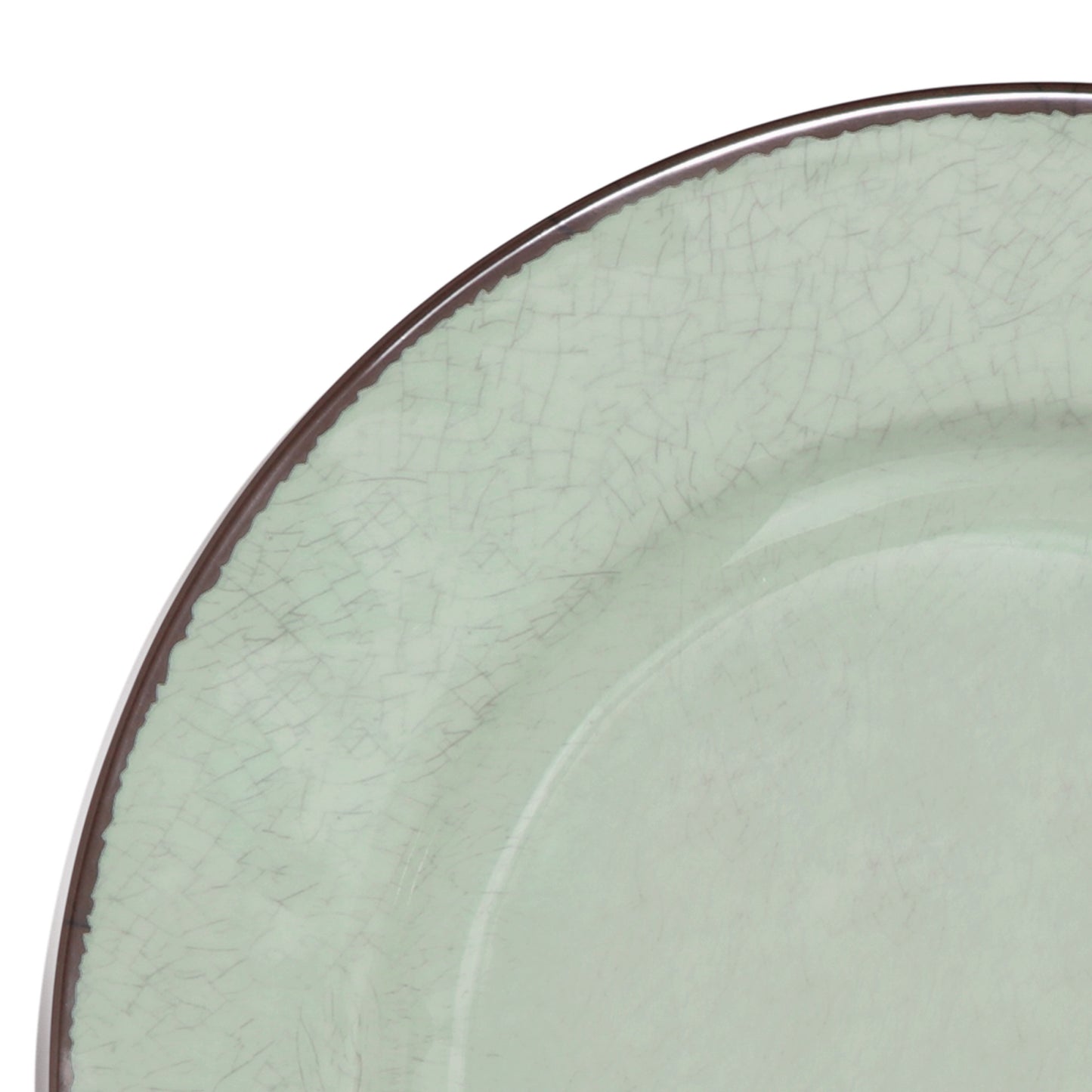 Melamine Round Crackle Pasta/Soup Bowl - Hemlock