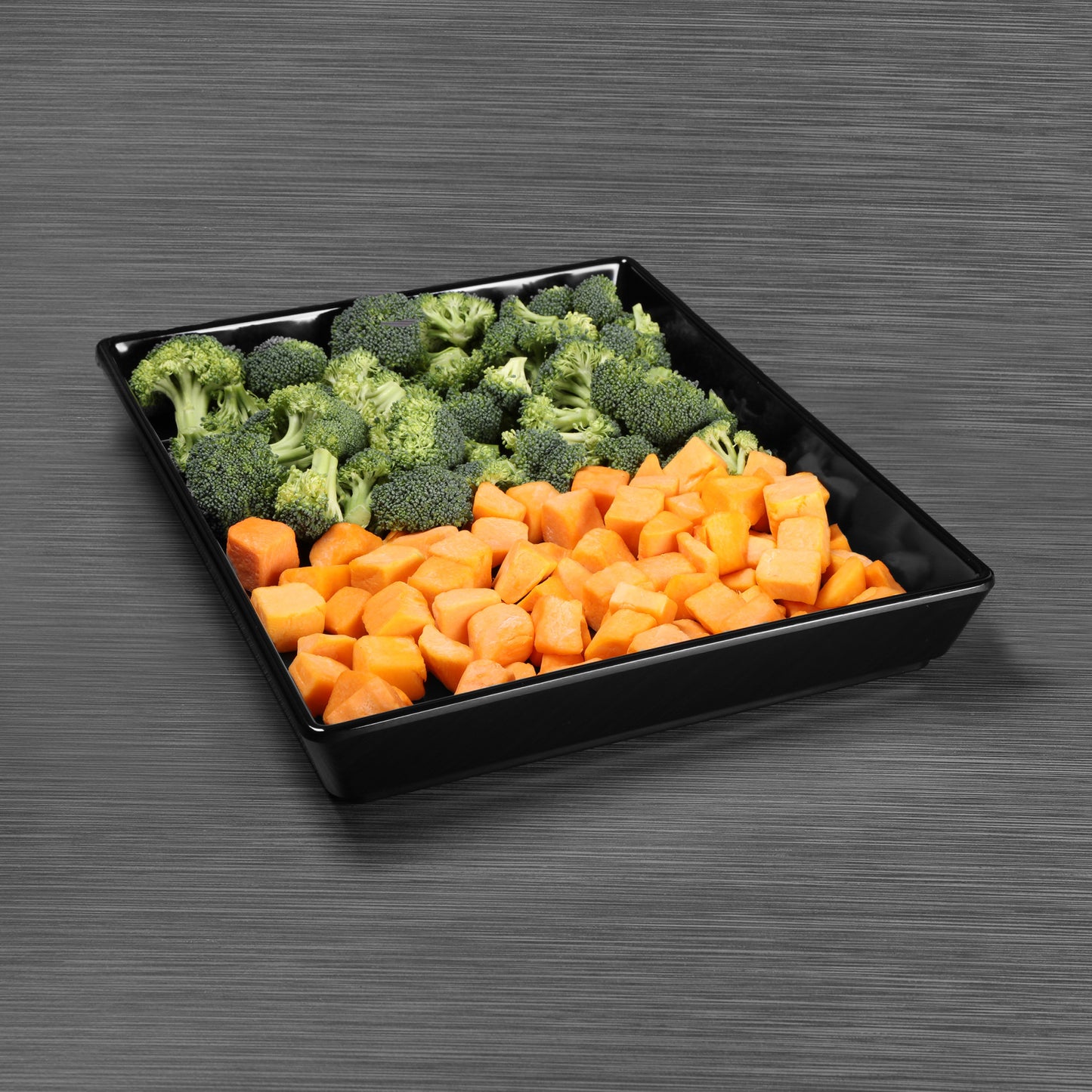 Melamine Rectangular Bowl - Black