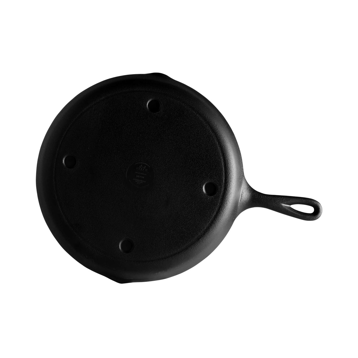 Melamine Faux Cast Iron Fry Pan - Black