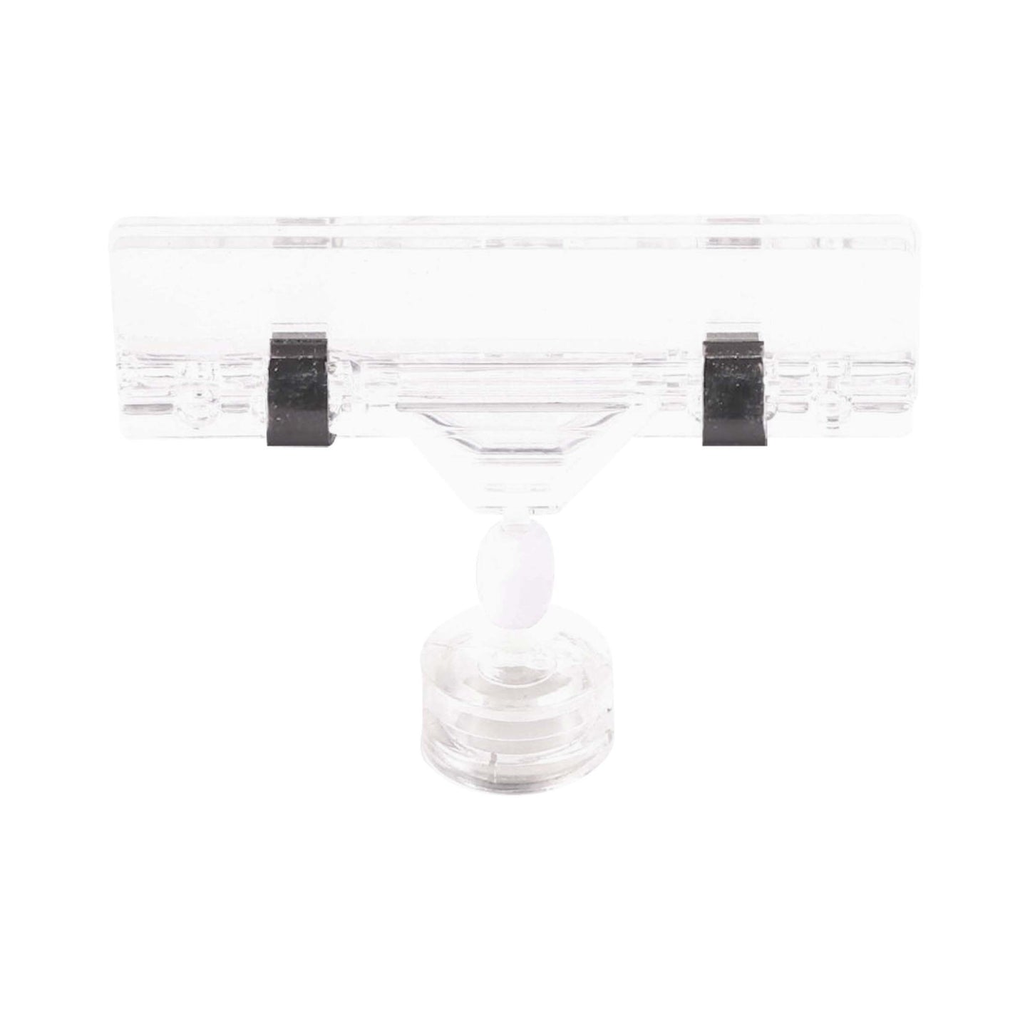Polycarbonate Magnetic Spring Sign Holder - Clear Polycarbonate