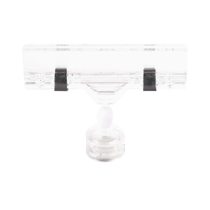 Polycarbonate Magnetic Spring Sign Holder - Clear Polycarbonate