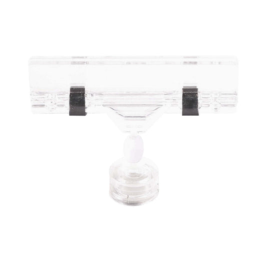 Polycarbonate Magnetic Spring Sign Holder - Clear Polycarbonate