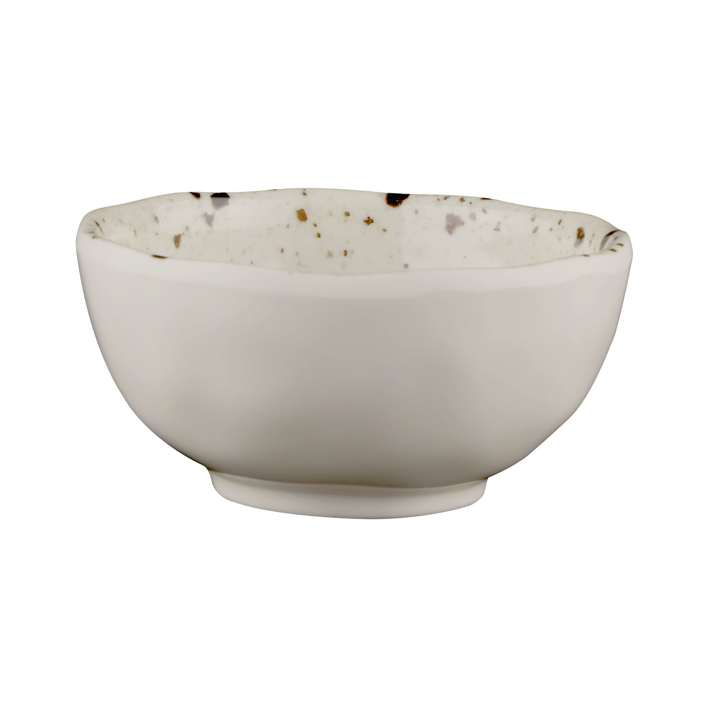 Melamine Round Bowl - Chocolate Chip